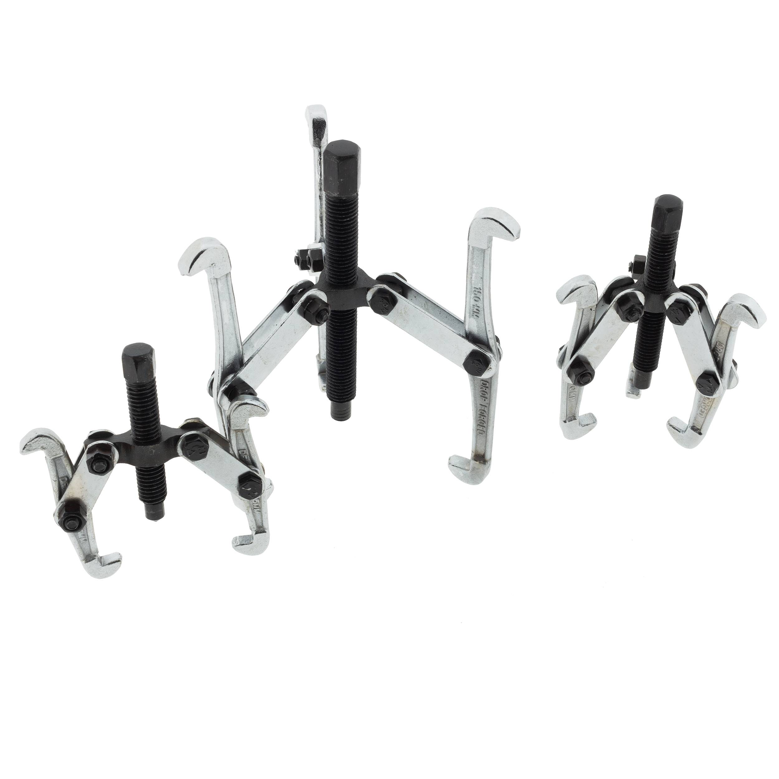 Premium Lagerabzieher Set 75, 100 und 150 mm