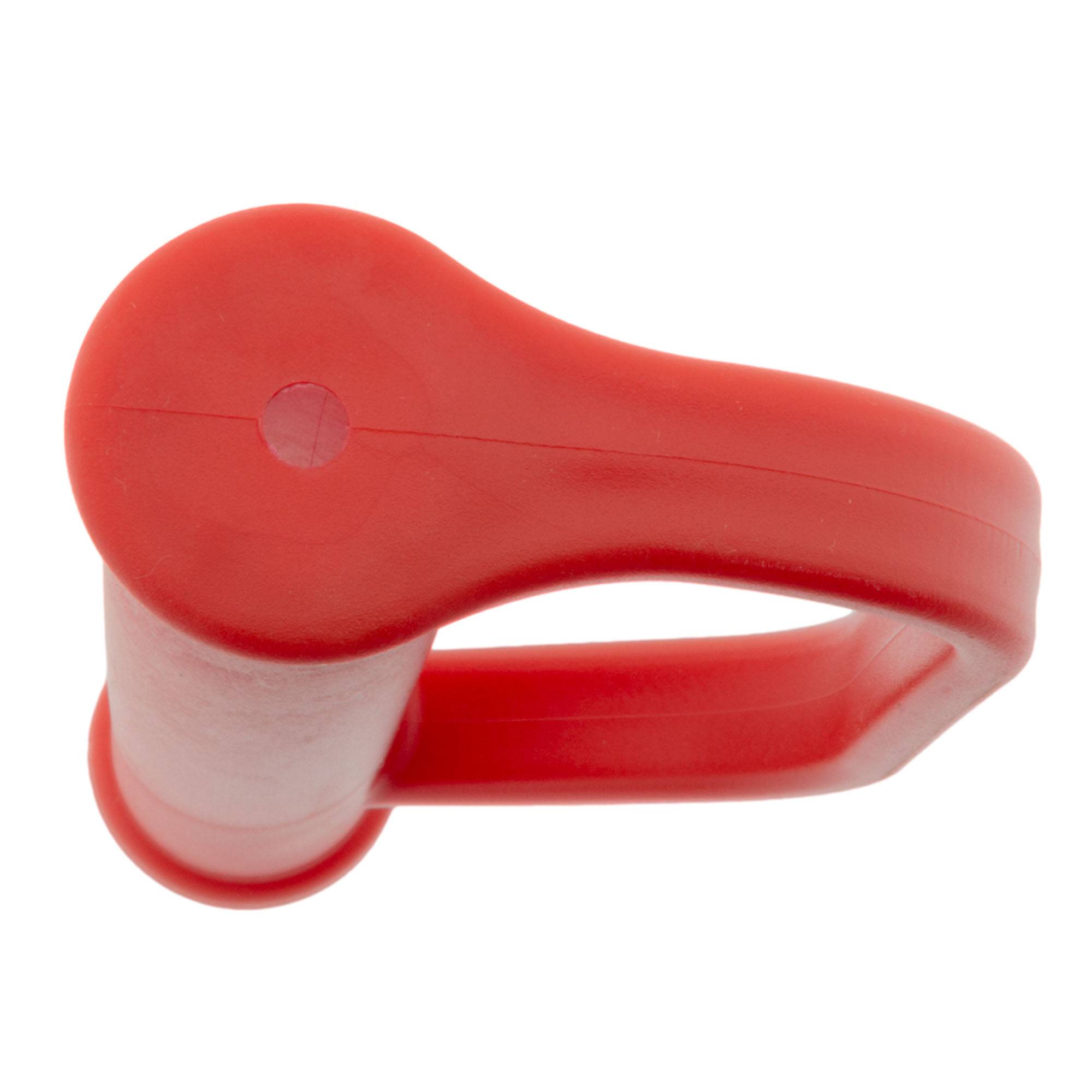 DKH 2 x Sicherheitsgriffe für Sackkarre 25 mm rot