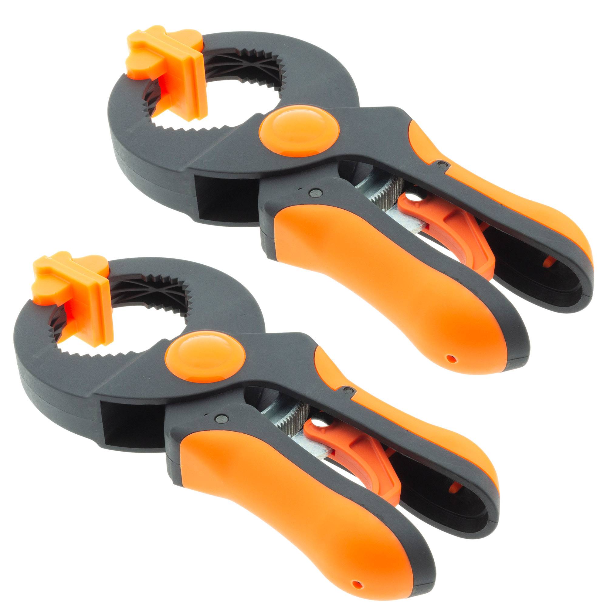 2 x Ratschenzwinge 215mm - Backenöffnung 45mm