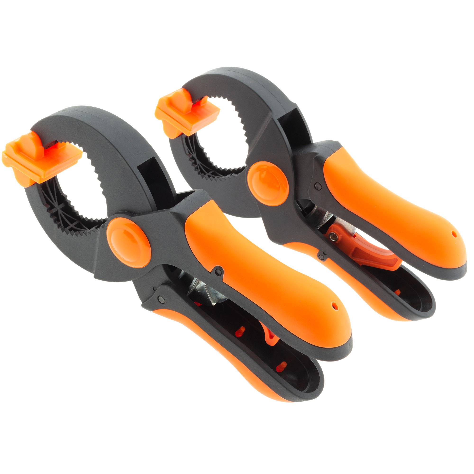 2 x Ratschenzwinge 215mm - Backenöffnung 45mm