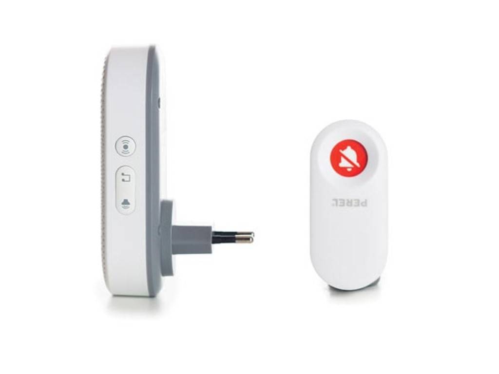 FUNKKLINGEL KOMPLETT-SET MIT OPTISCHER ANZEIGE