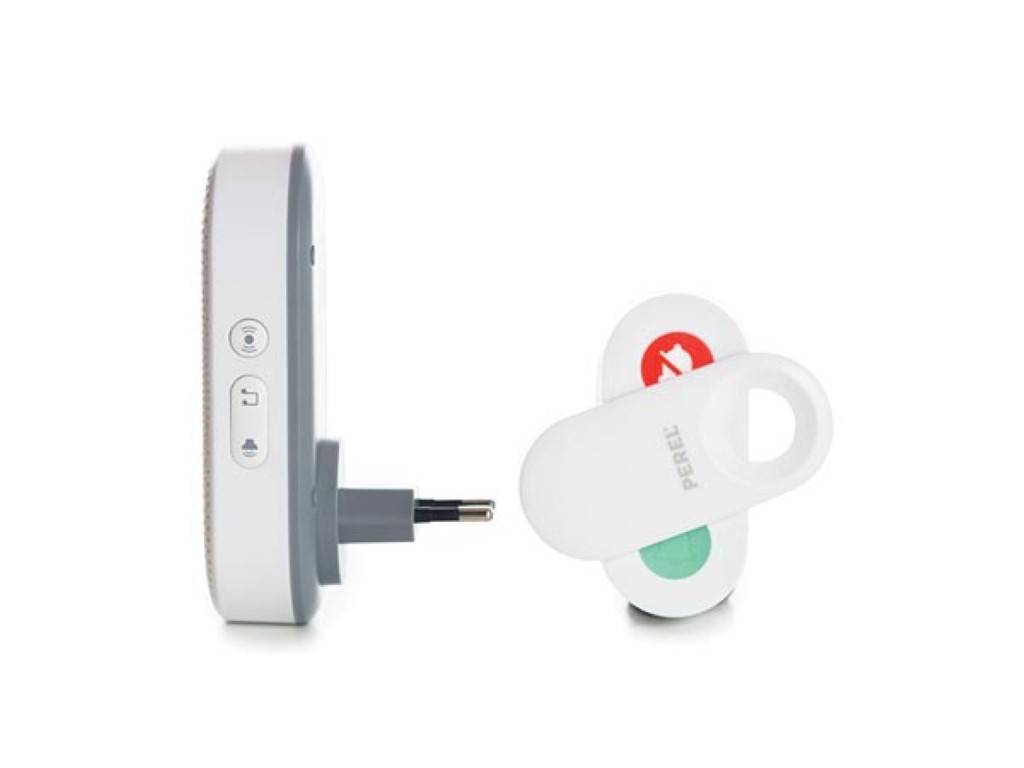 FUNKKLINGEL KOMPLETT-SET MIT OPTISCHER ANZEIGE