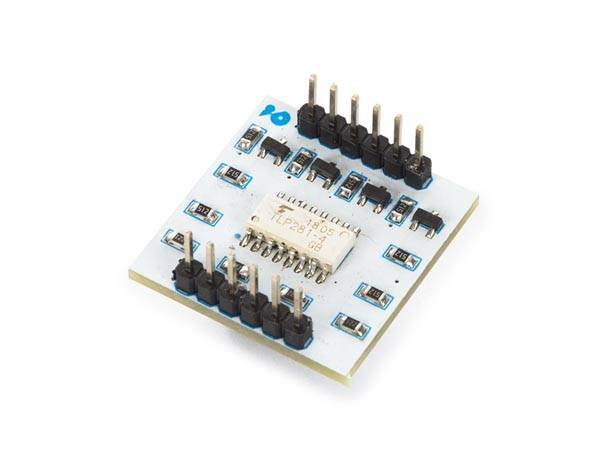 1 x 4-KANAL OPTOKOPPLER BREAKOUT-BOARD TLP281 FÜR ARDUINO