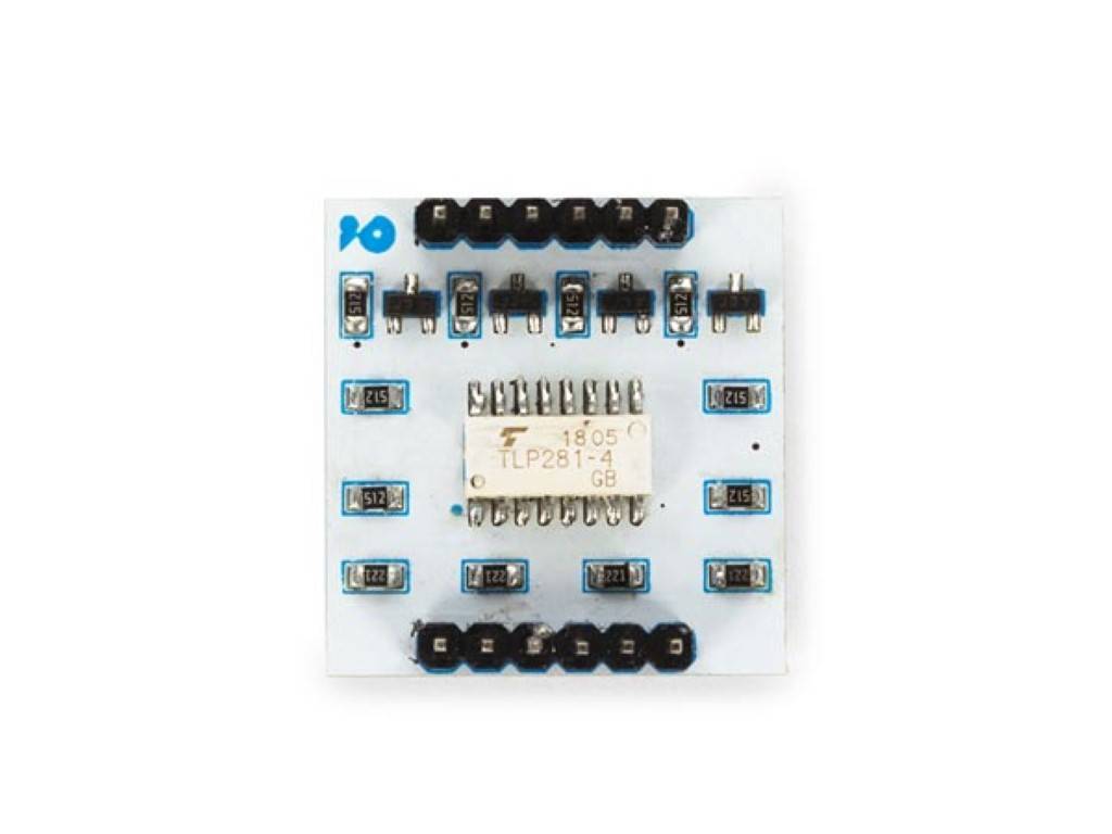1 x 4-KANAL OPTOKOPPLER BREAKOUT-BOARD TLP281 FÜR ARDUINO
