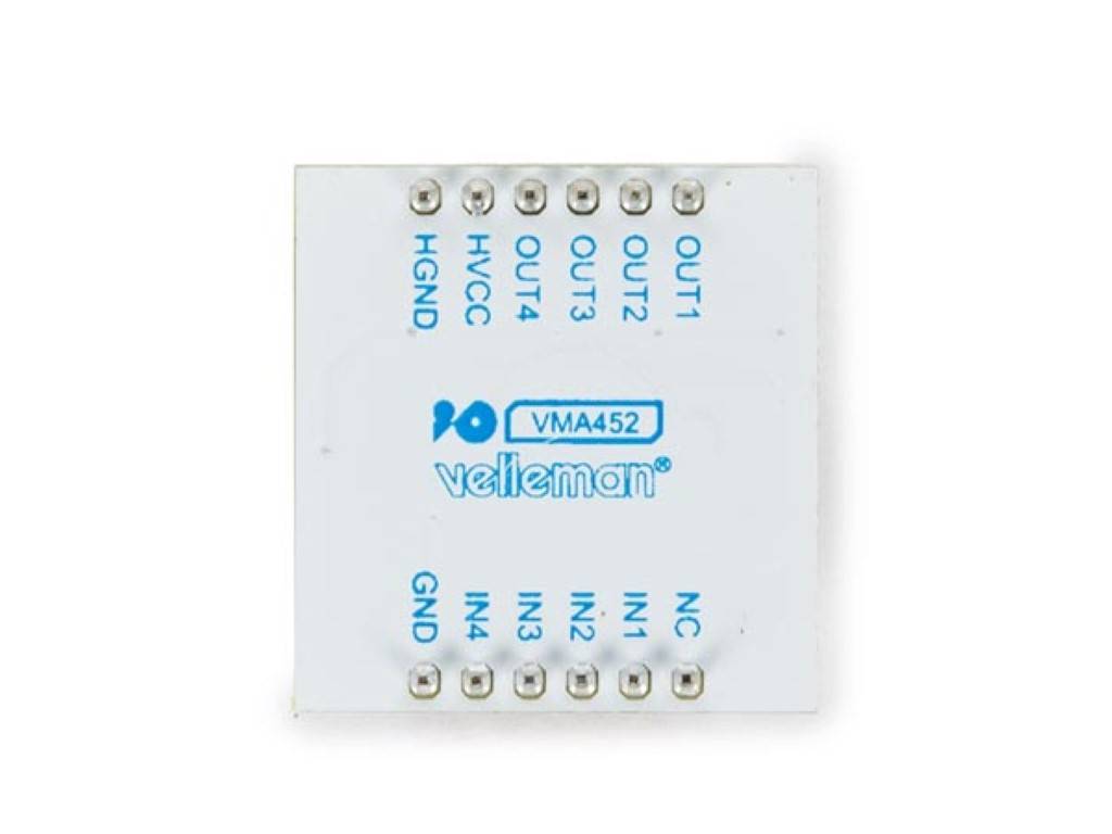 1 x 4-KANAL OPTOKOPPLER BREAKOUT-BOARD TLP281 FÜR ARDUINO