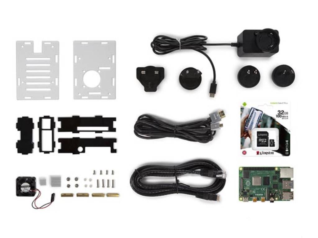RASPBERRY PI® 4 STARTER KIT (4 GB) MIT KÜHLGEHÄUSE