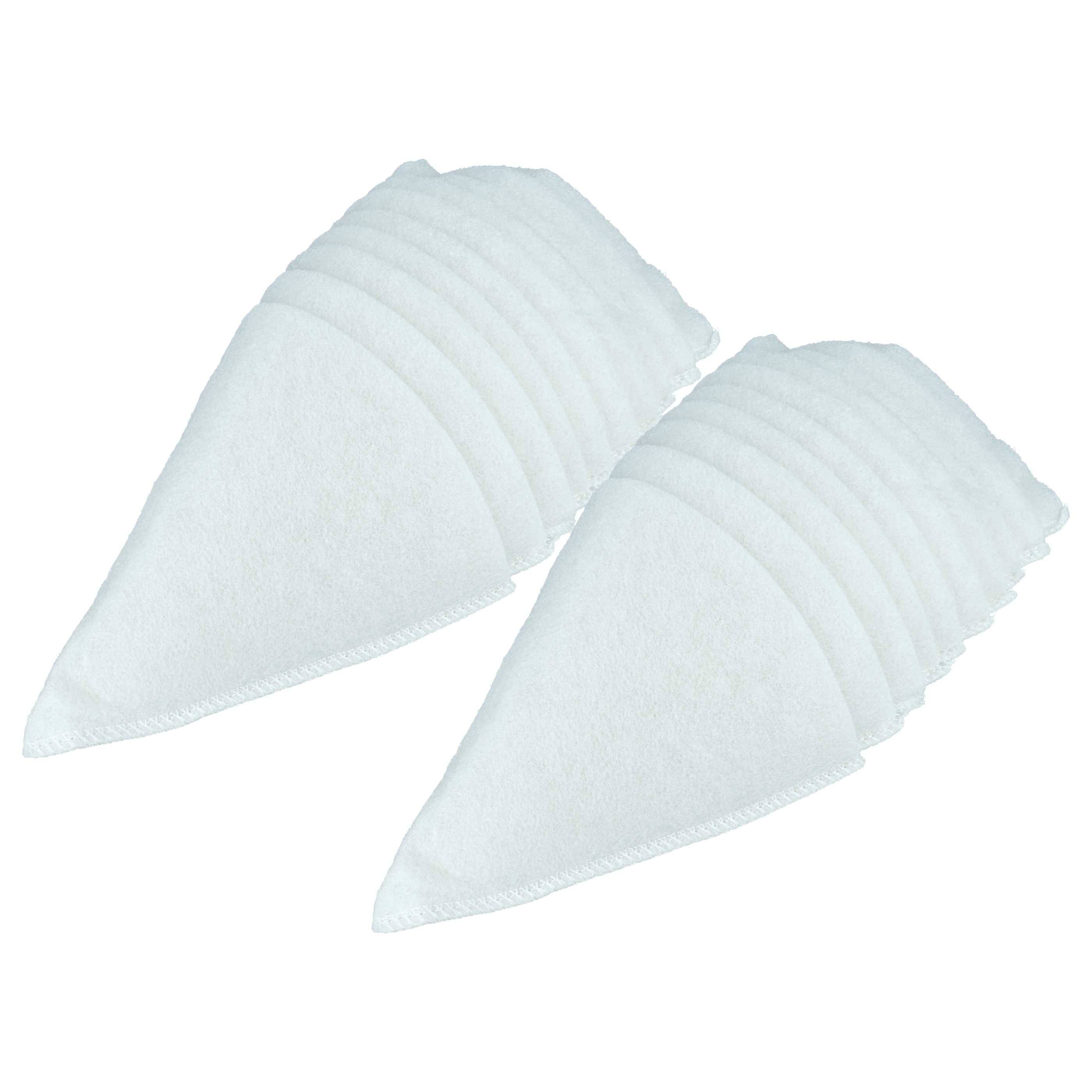 vhbw 20x Kegelfilter Ersatz für Zehnder 990320031 für Lüftungsanlage - Abluftfilter G4, DN 100 Weiß