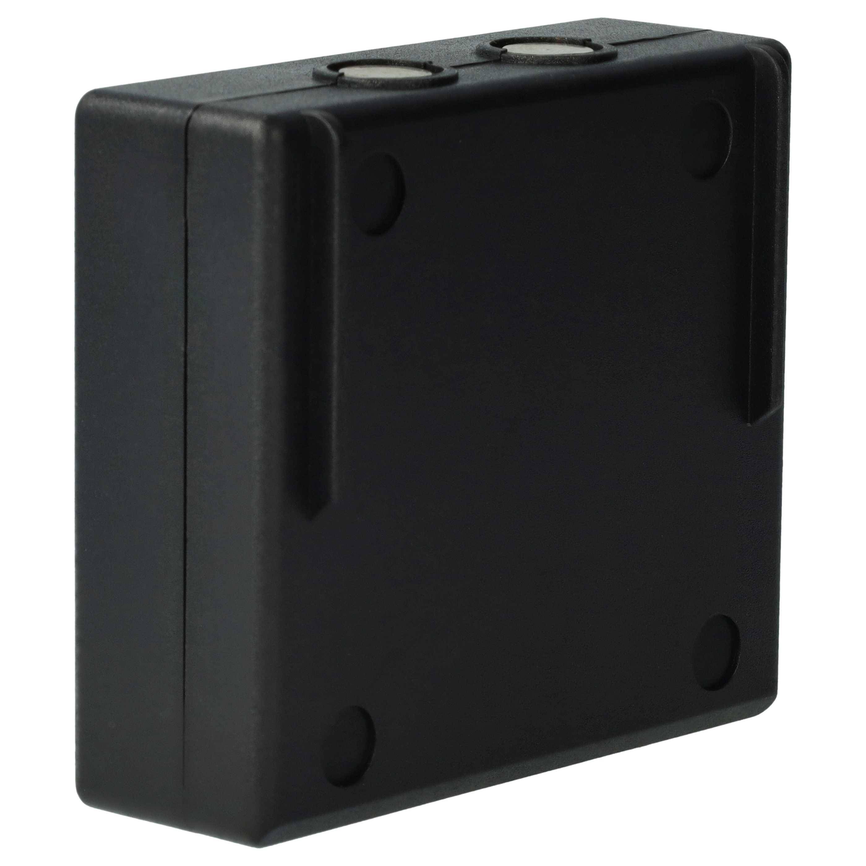 vhbw 5x Akku kompatibel mit Potain P-63418-95 Industrie-Funkfernsteuerung Fernbedienung (2200 mAh, 3,6 V, NiMH) - Schwarz