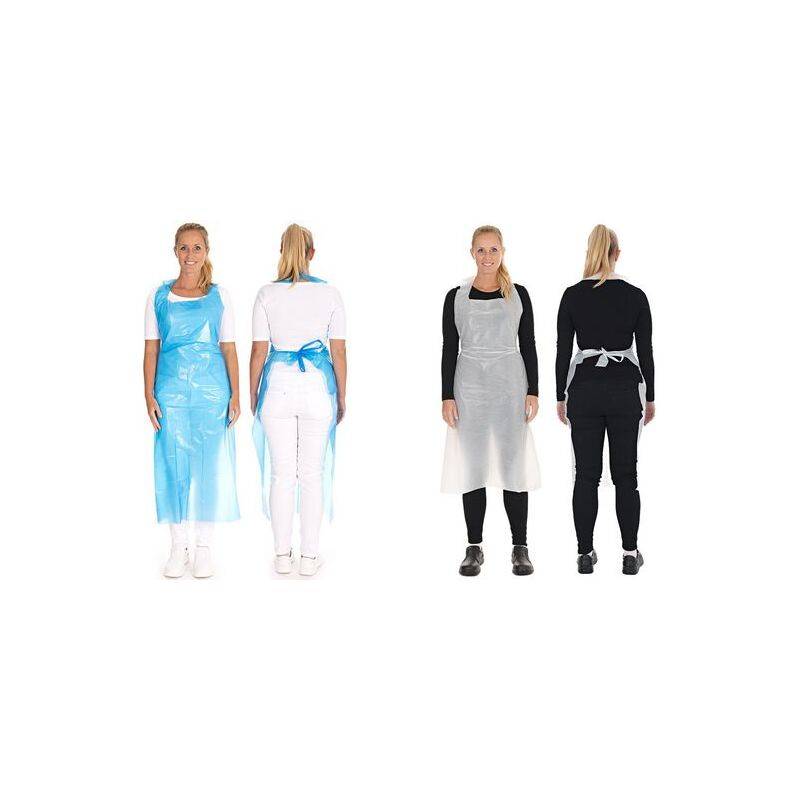 HYGONORM LDPE-Einwegschürze, 33 my, geprägt, weiß