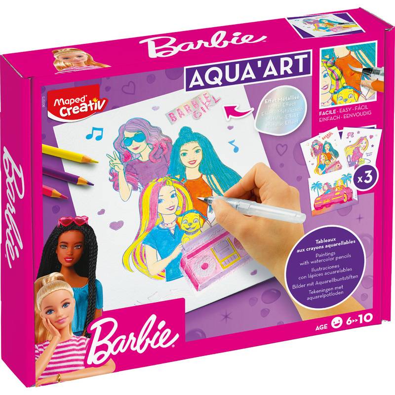 Maped Creativ Aquarell-Set AQUA ART Barbie