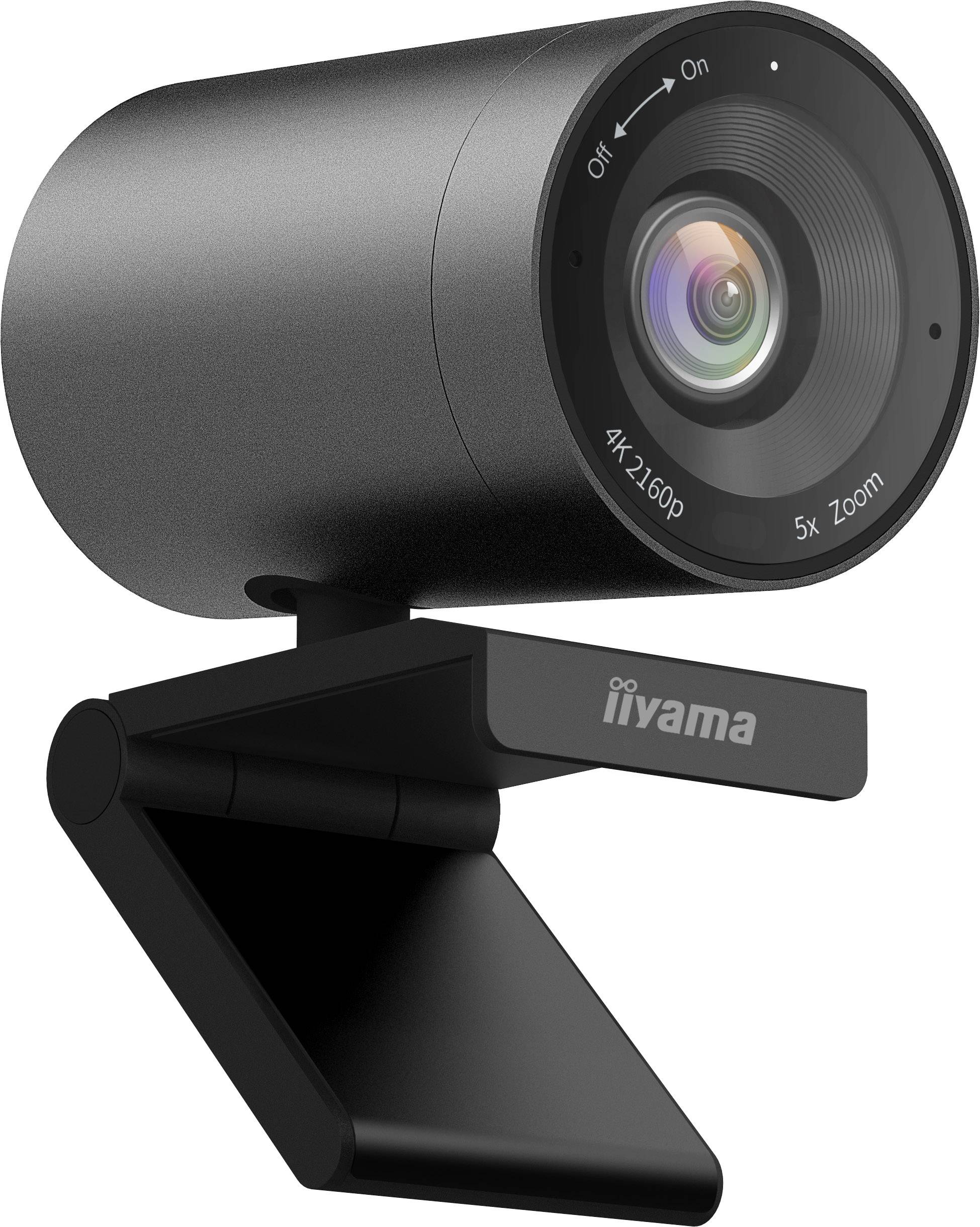 IIYAMA Webcam UC CAM10PRO-1 4K-UHD 120°FoV USB-C retail Eingabe / Ausgabe Webcams