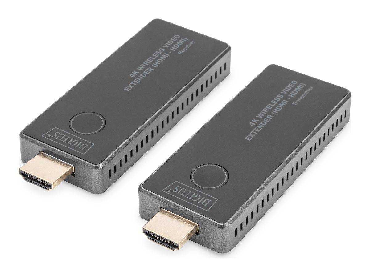 DIGITUS - 4K Wireless Video Extender, 30 m (HDMI - HDMI)