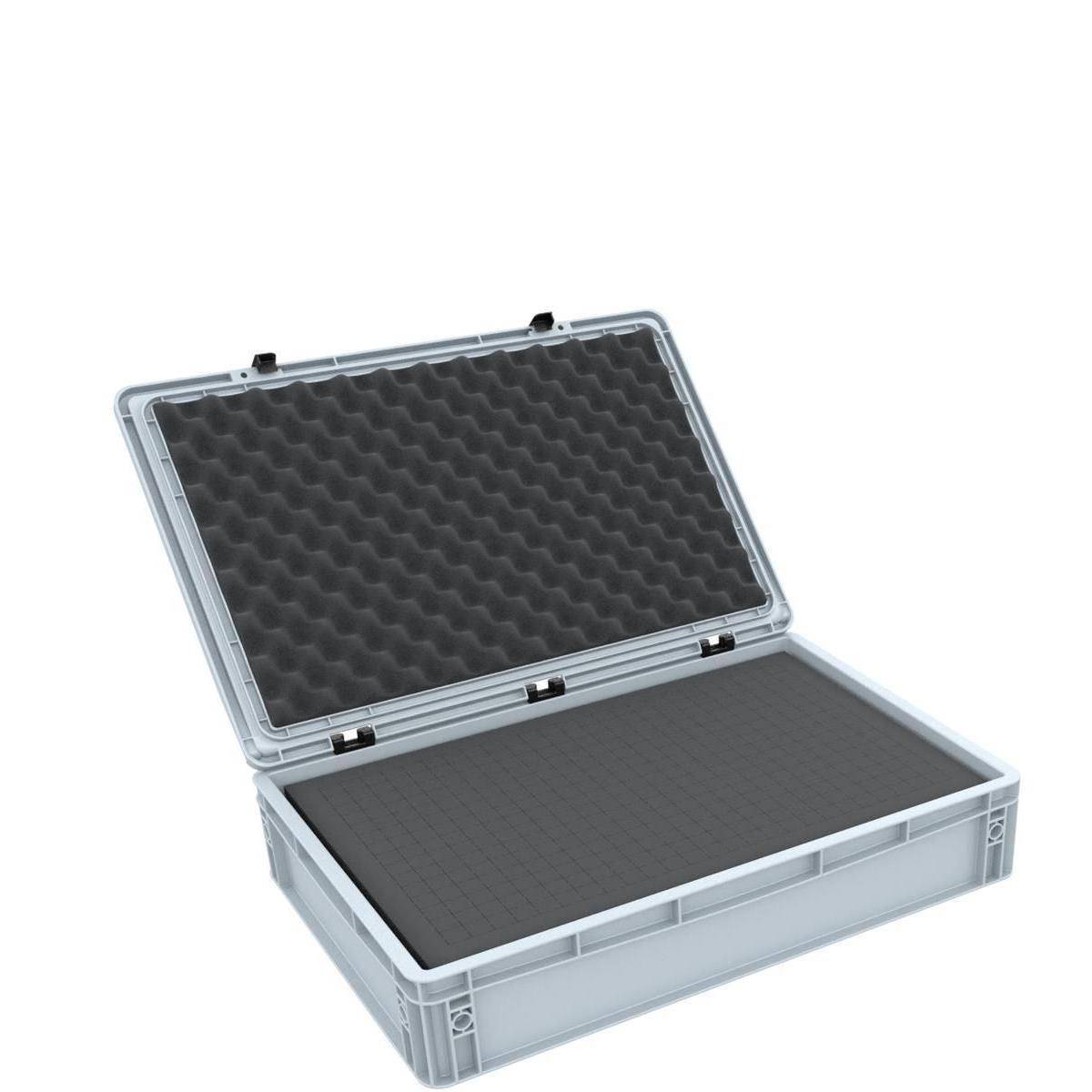 EB13SET - ED 64/12 HG Eurobehälter / Euro Box mit Scharnierdeckel