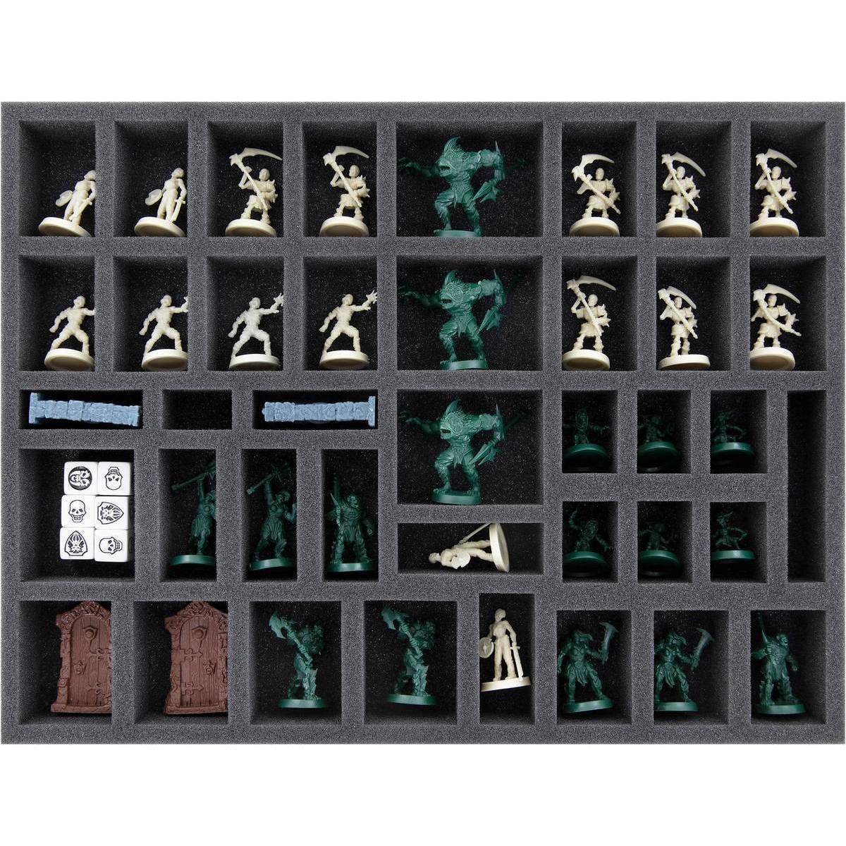 HB040A001 - Schaumstoffeinlage für HeroQuest (2021): Die Bastion Kellars Keep
