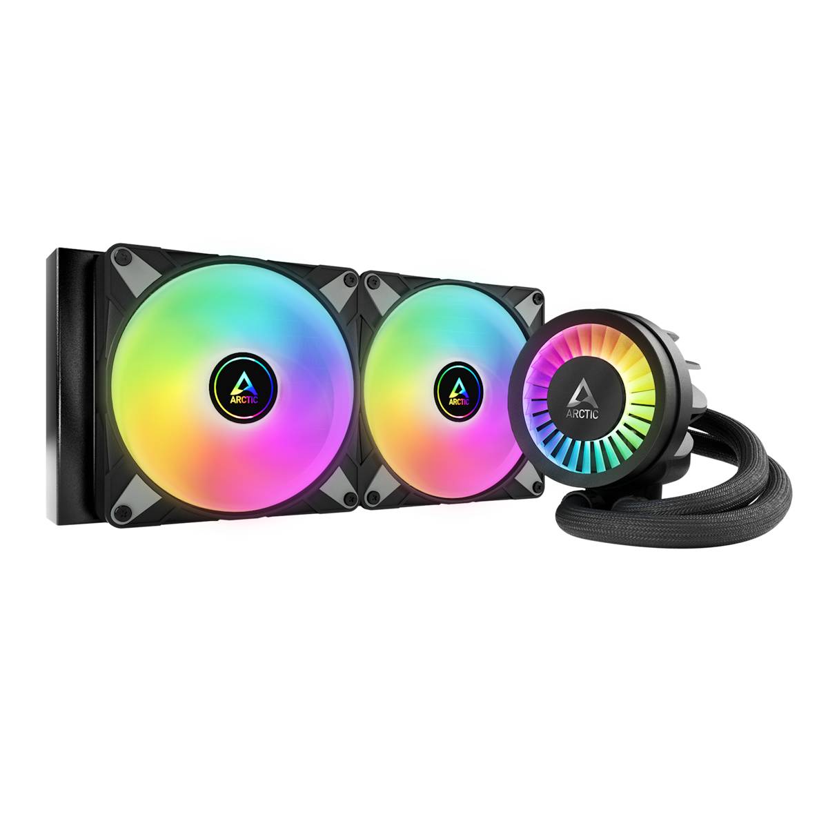 Wasser-Kühlsystem Liquid Freezer III 280 A-RGB Schwarz