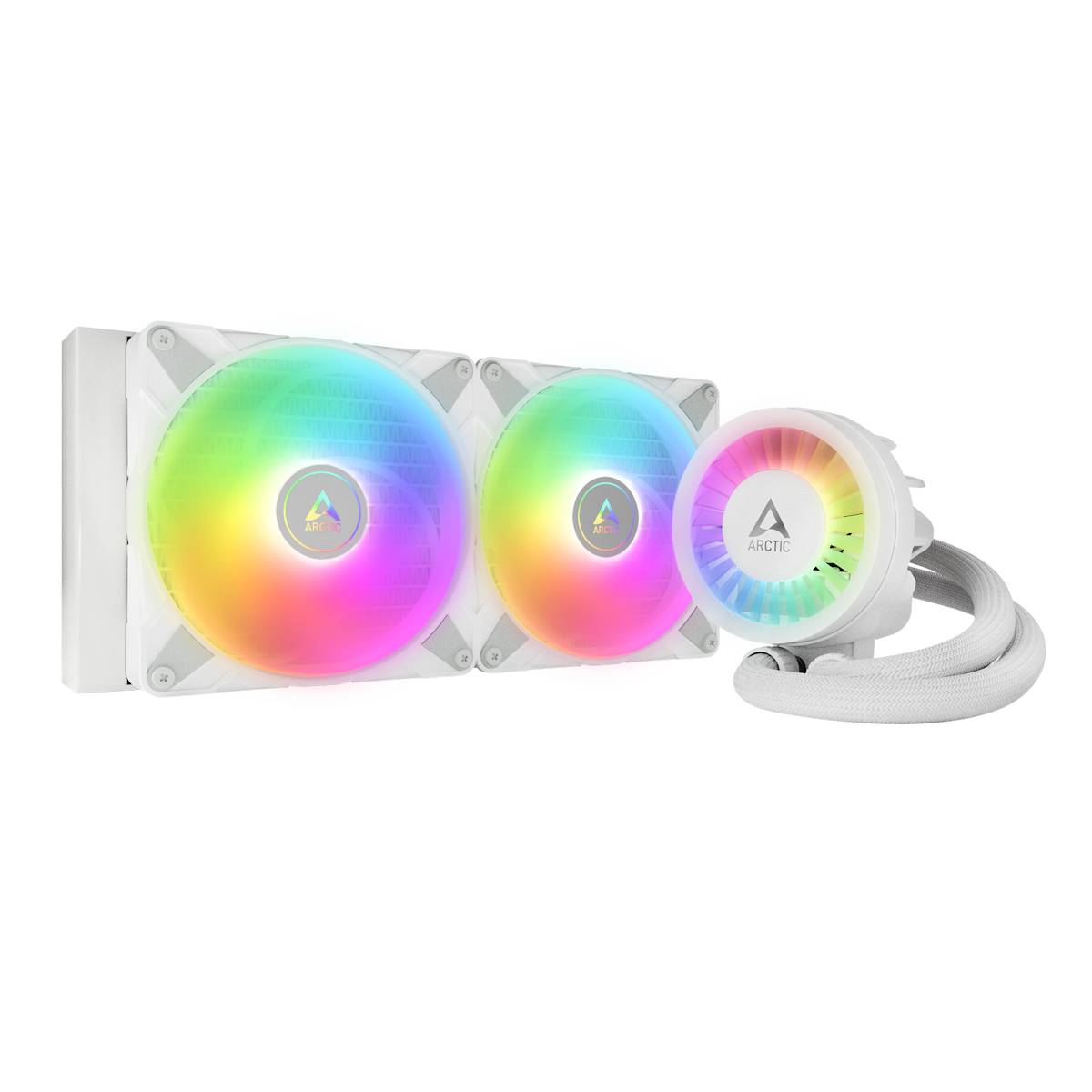 Wasser-Kühlsystem Liquid Freezer III 280 A-RGB Weiß