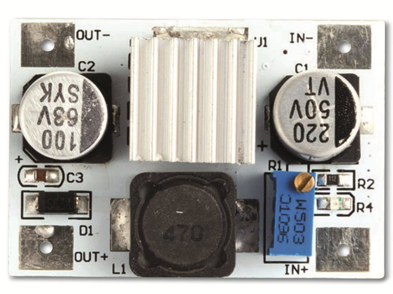 WHADDA Bausatz, WPM402, Programmierung, DC-DC Step-up Spannungsregler LM2577