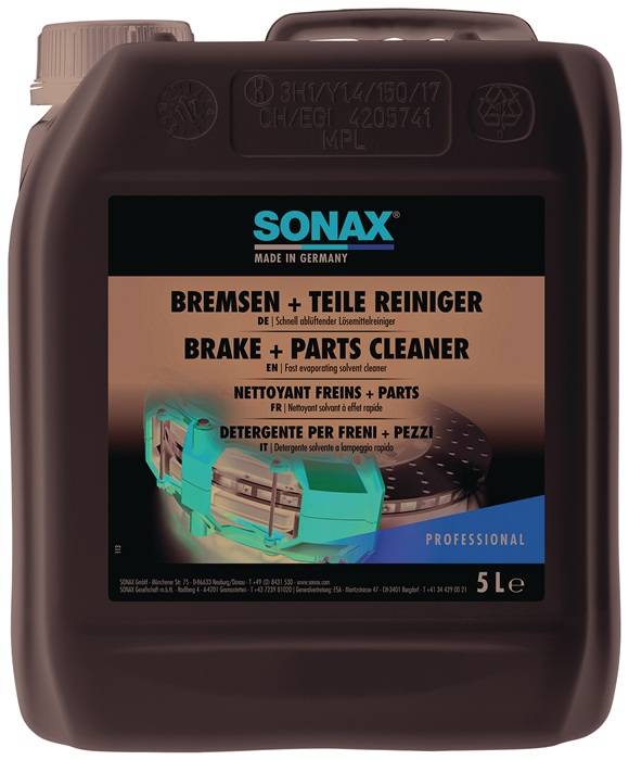 Bremsen+TeileReiniger acetonfrei 5l Kanister SONAX