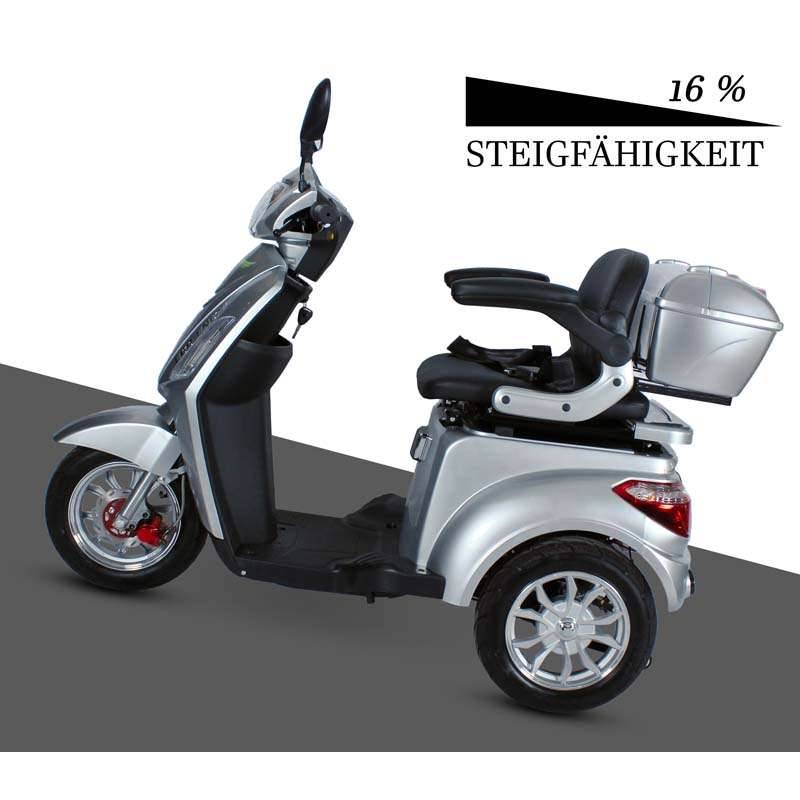 ECO ENGEL 500 Silber Senioren Roller 25 km/h Seniorenmobil