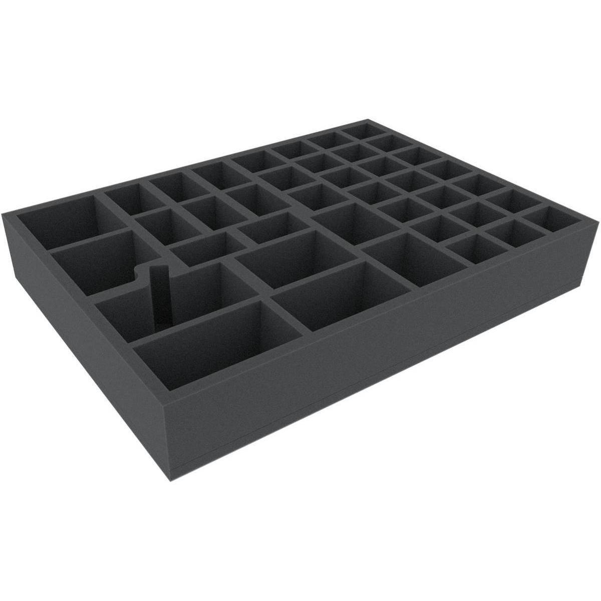AYMFBV065BO - 420 mm x 300 mm x 65 mm Schaumstoffeinlage für Brettspiele