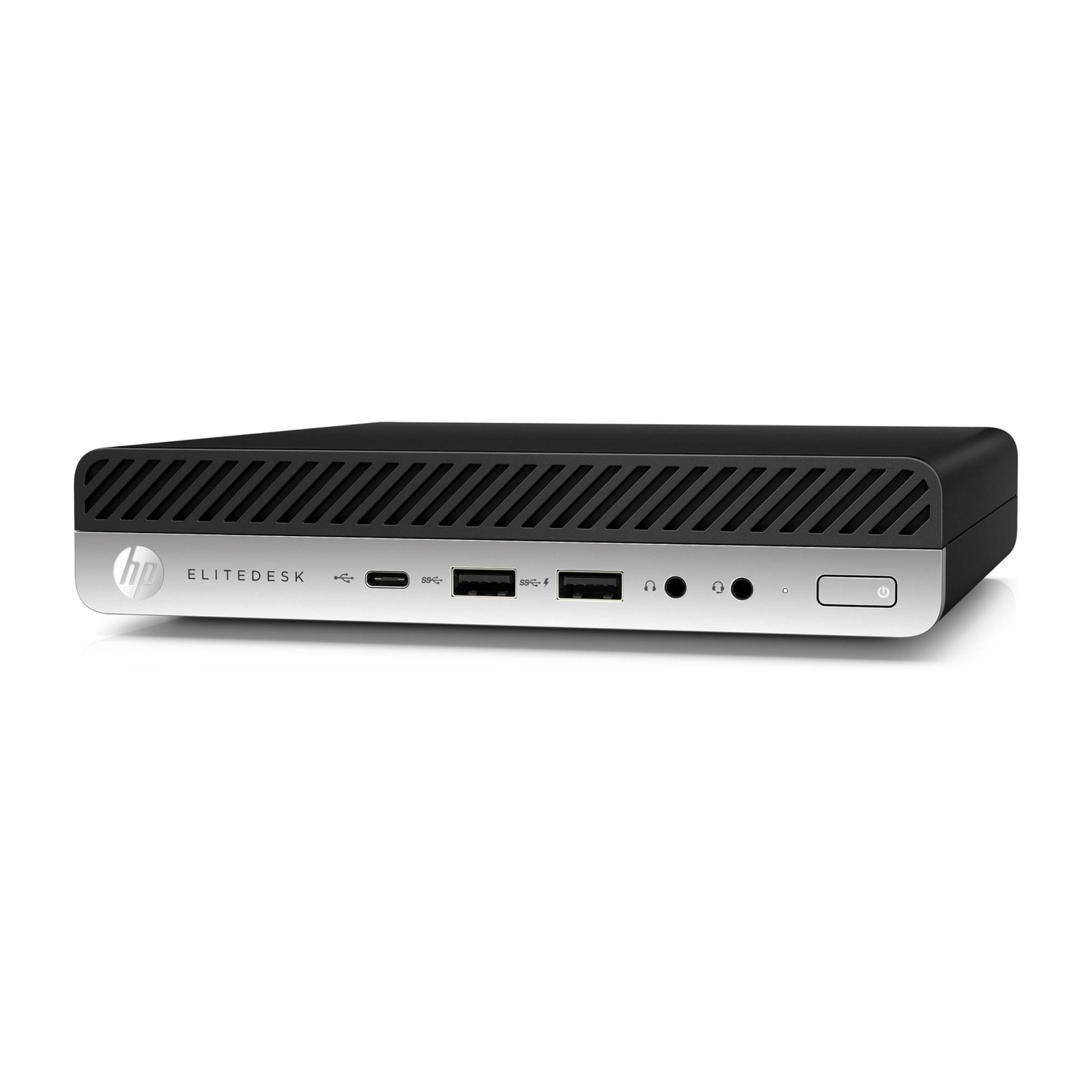 HP EliteDesk 800 G4 (DM Mini) PC-System Intel Core i7-8700T 16GB RAM 256GB SSD WiFi + BT Win11 Pro