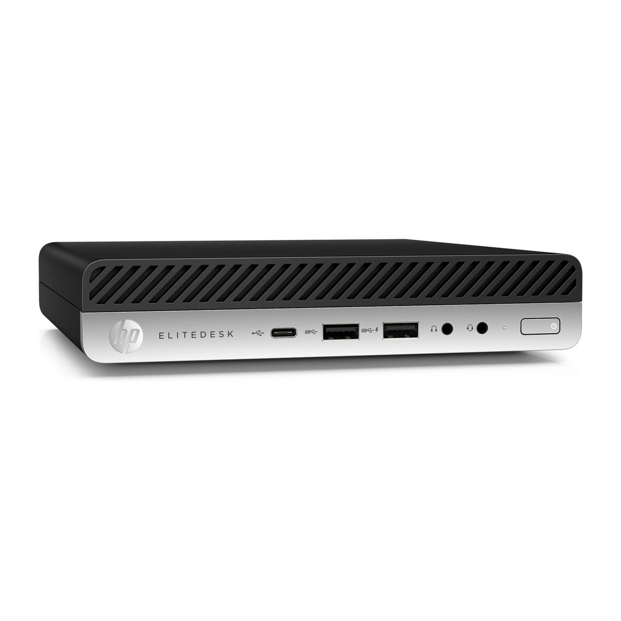 HP EliteDesk 800 G4 (DM Mini) PC-System Intel Core i7-8700T 16GB RAM 256GB SSD WiFi + BT Win11 Pro
