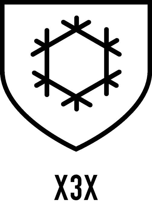 Handschuhe GROEDEN Gr.10 orange/silber-grau EN 388/EN 511 PSA II ELYSEE