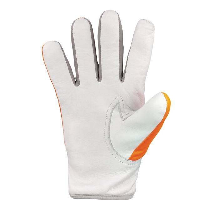 Handschuhe GROEDEN Gr.10 orange/silber-grau EN 388/EN 511 PSA II ELYSEE