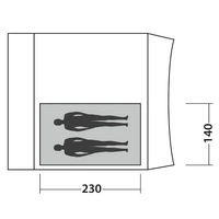 Easy Camp Innenzelt Wimberly 2 Personen Grau Easy Camp Innenzelt Wimberly 2 Personen Grau