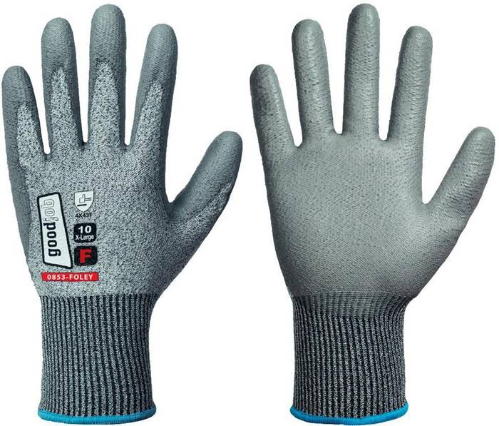 Schnittschutzhandschuhe FOLEY Gr.09 grau EN 388,EN 21420 PSA II GOODJOB