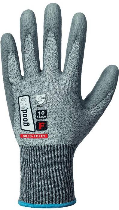 Schnittschutzhandschuhe FOLEY Gr.08 grau EN 388,EN 21420 PSA II GOODJOB