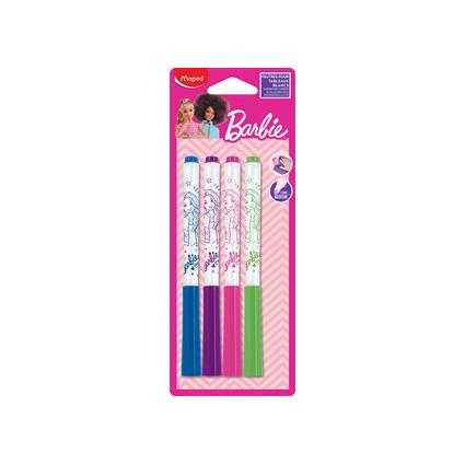 Maped Whiteboard-Marker Barbie, 4er Blister