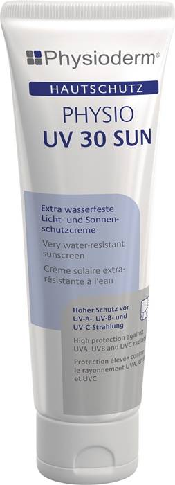 Hautschutzcreme PHYSIO UV 30 SUN 100ml UV 30 SUN Tube PHYSIODERM
