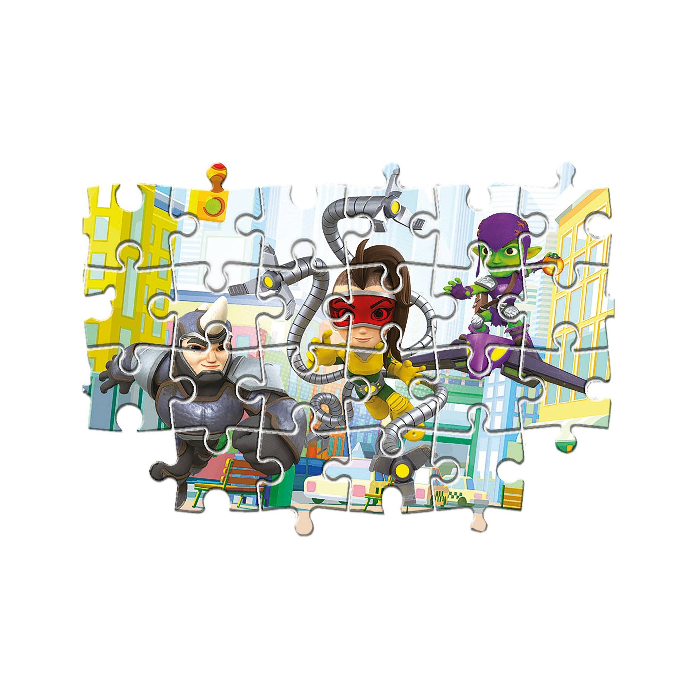 CLEMENTONI Puzzle Spidey und seine erstaunlichen Freunde 2x20 Teile