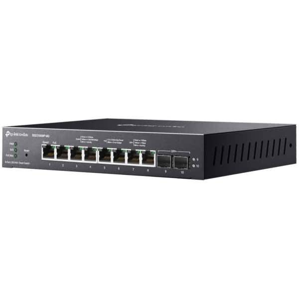 TP-LINK Omada SG2210XMP-M2 V1.6 - Switch - L2+ - Smart - 8 x 100/1000/2.5G (PoE+)
