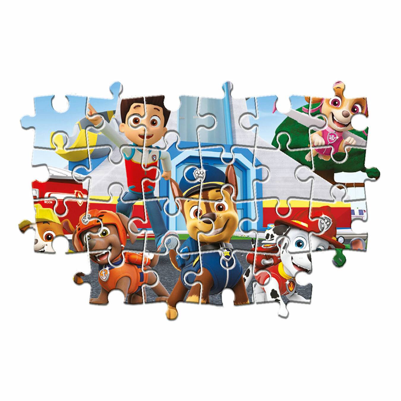 Clementoni Maxi Puzzle PAW Patrol, 104 Teile.