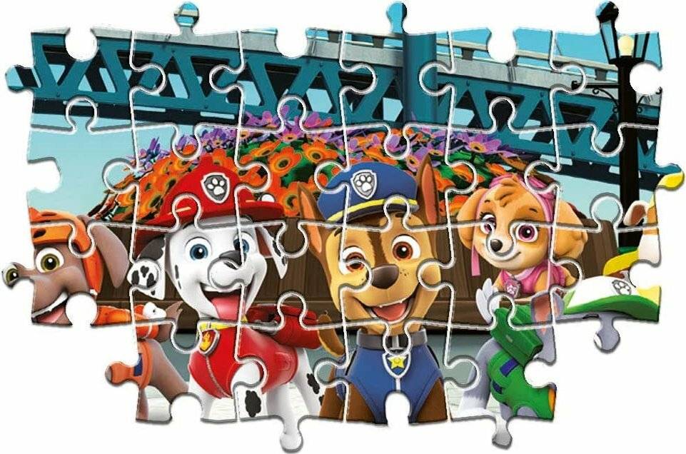 Clementoni Maxi Puzzle PAW Patrol, 104 Teile.
