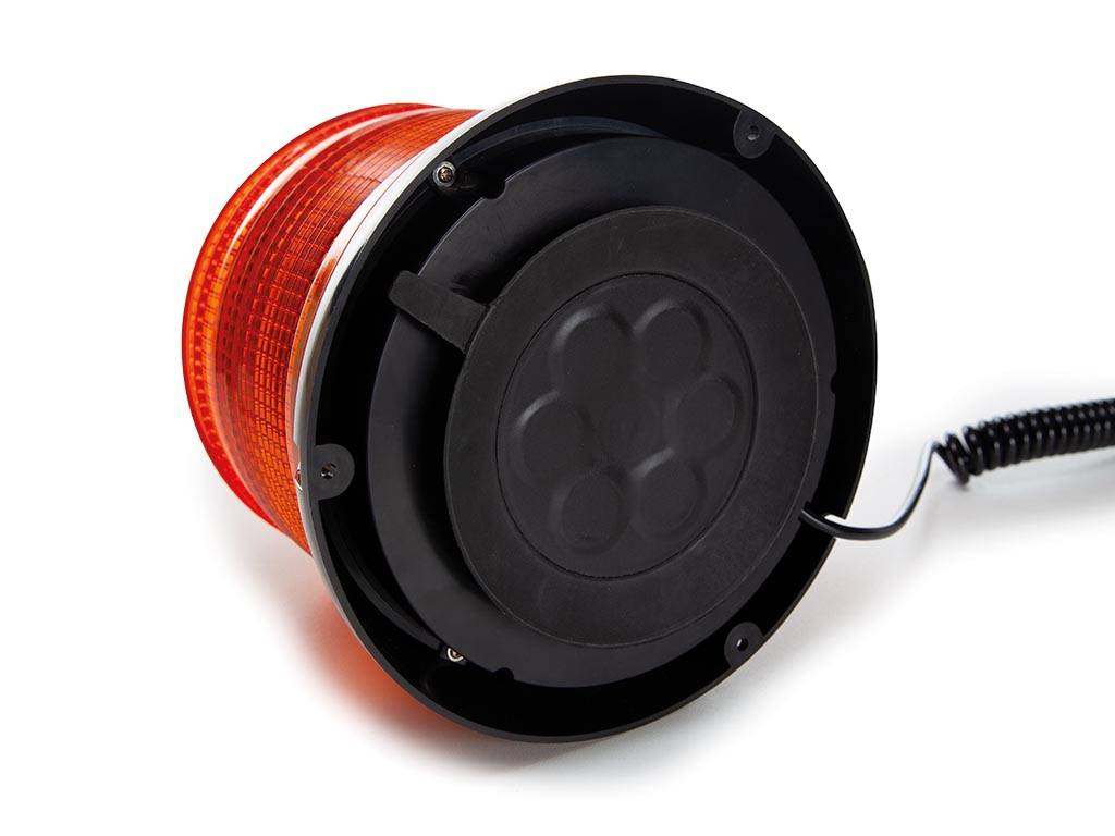 Perel LED-Blinklicht mit USB-Anschluss Orange