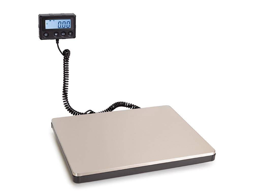 Digitale Postwaage mit externem Display - 100 kg / 10 g