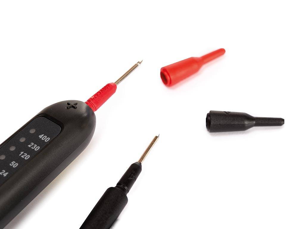 Zweipoliger Spannungsprüfer - Kat. III - 400V - LED-Anzeige