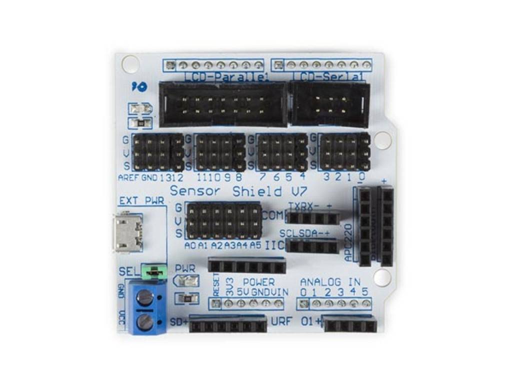 SENSOR-SHIELD - KOMPATIBEL MIT ARDUINO