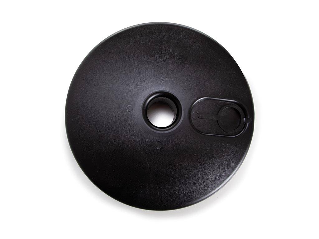 Befüllbarer Sockel für Signalmast