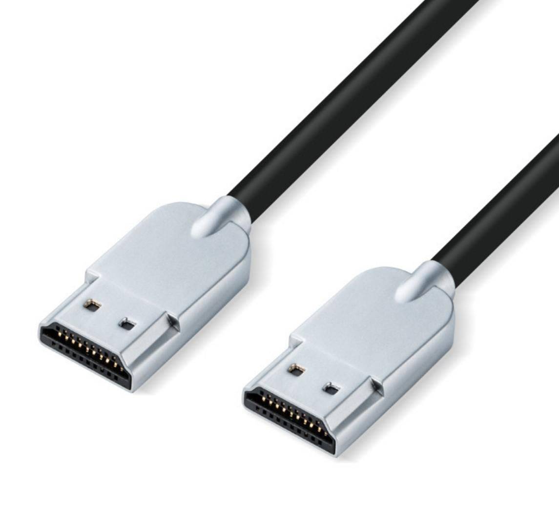 4K HDMI Kabel Super Slim 0.5m