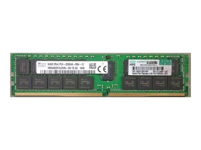 HPE - DDR4 - Modul - 64 GB - DIMM 288-PIN - 3200 MHz