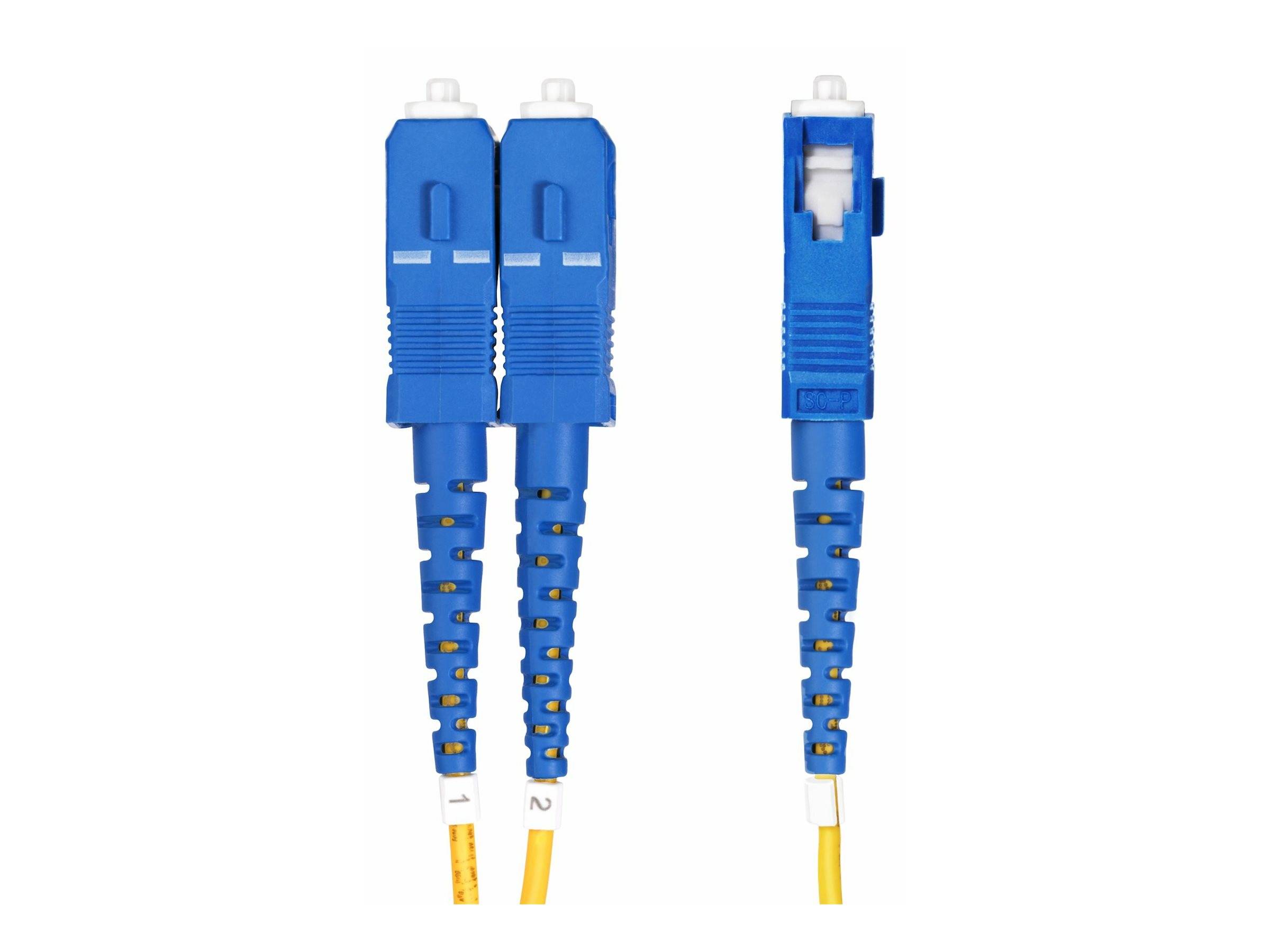 StarTech.com 2m OS2 LWL Patchkabel LC zu SC (UPC)
