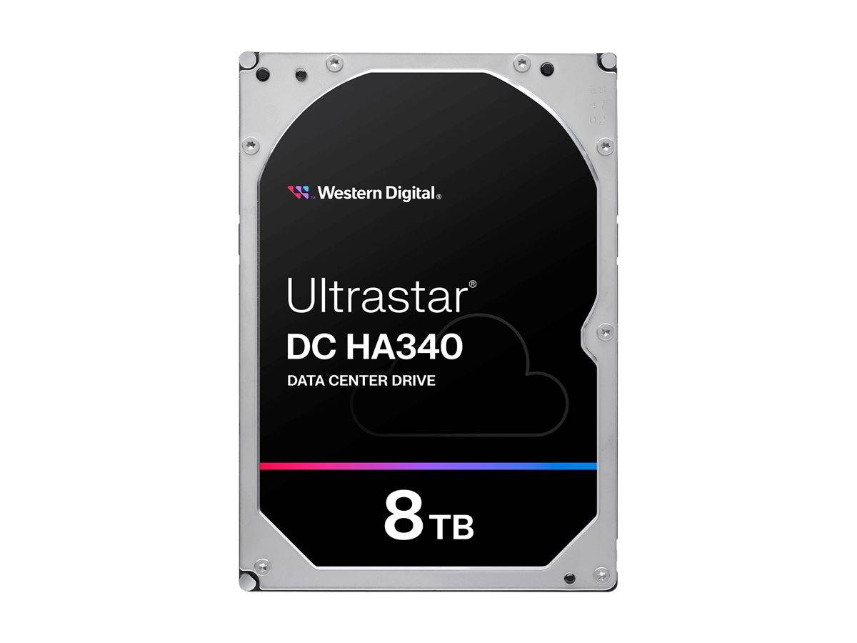 WD Ultrastar DC HA340 WUS721208BLE6L4 - Festplatte - Datencenter - 8 TB - intern - 3.5"" (8.9 cm)