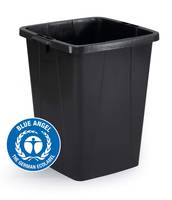 Abfallbehälter Durabin ECO 90L quadratisch schwarz