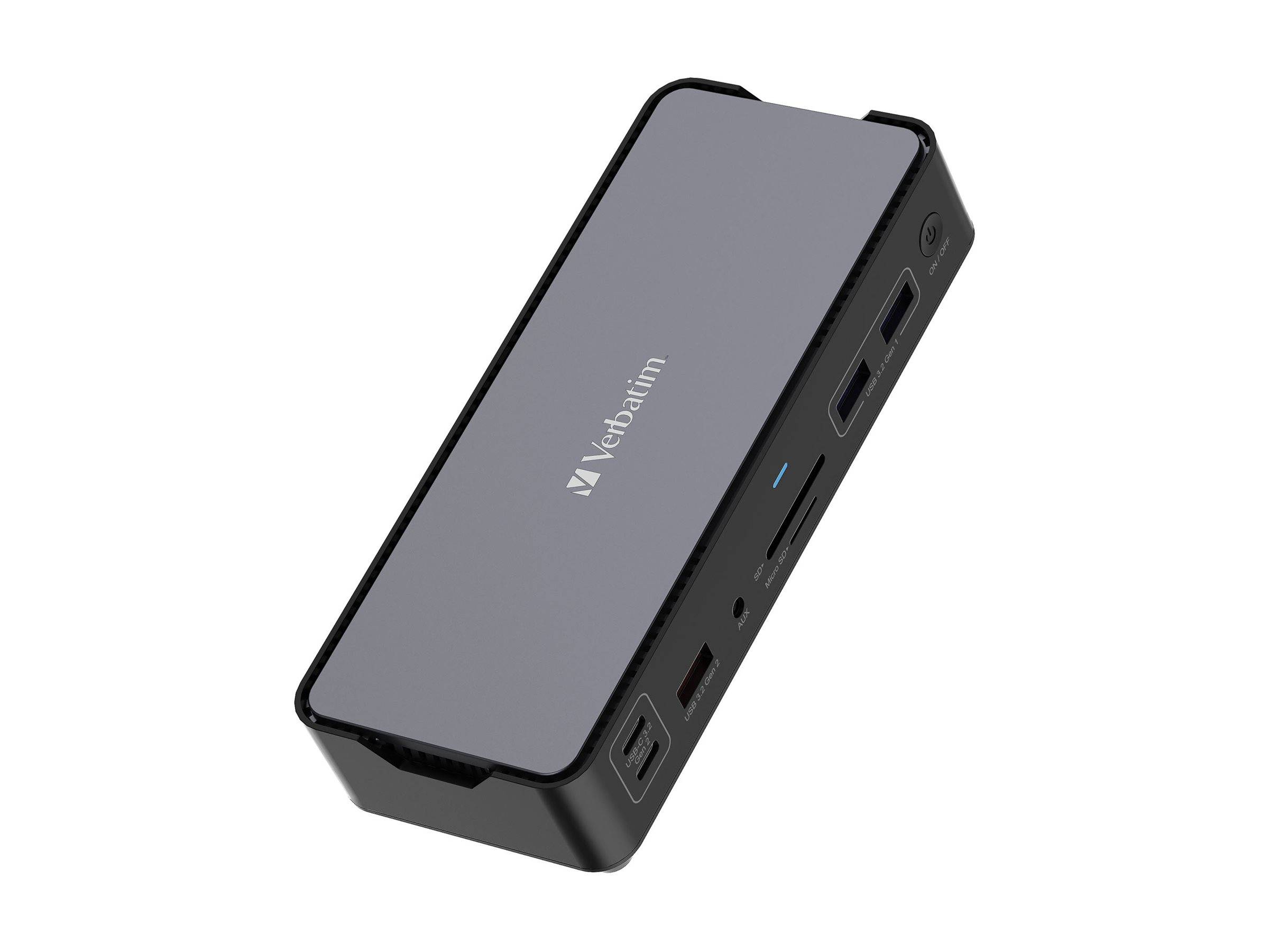 Verbatim Pro - Dockingstation - USB-C - 2 x HDMI, DP