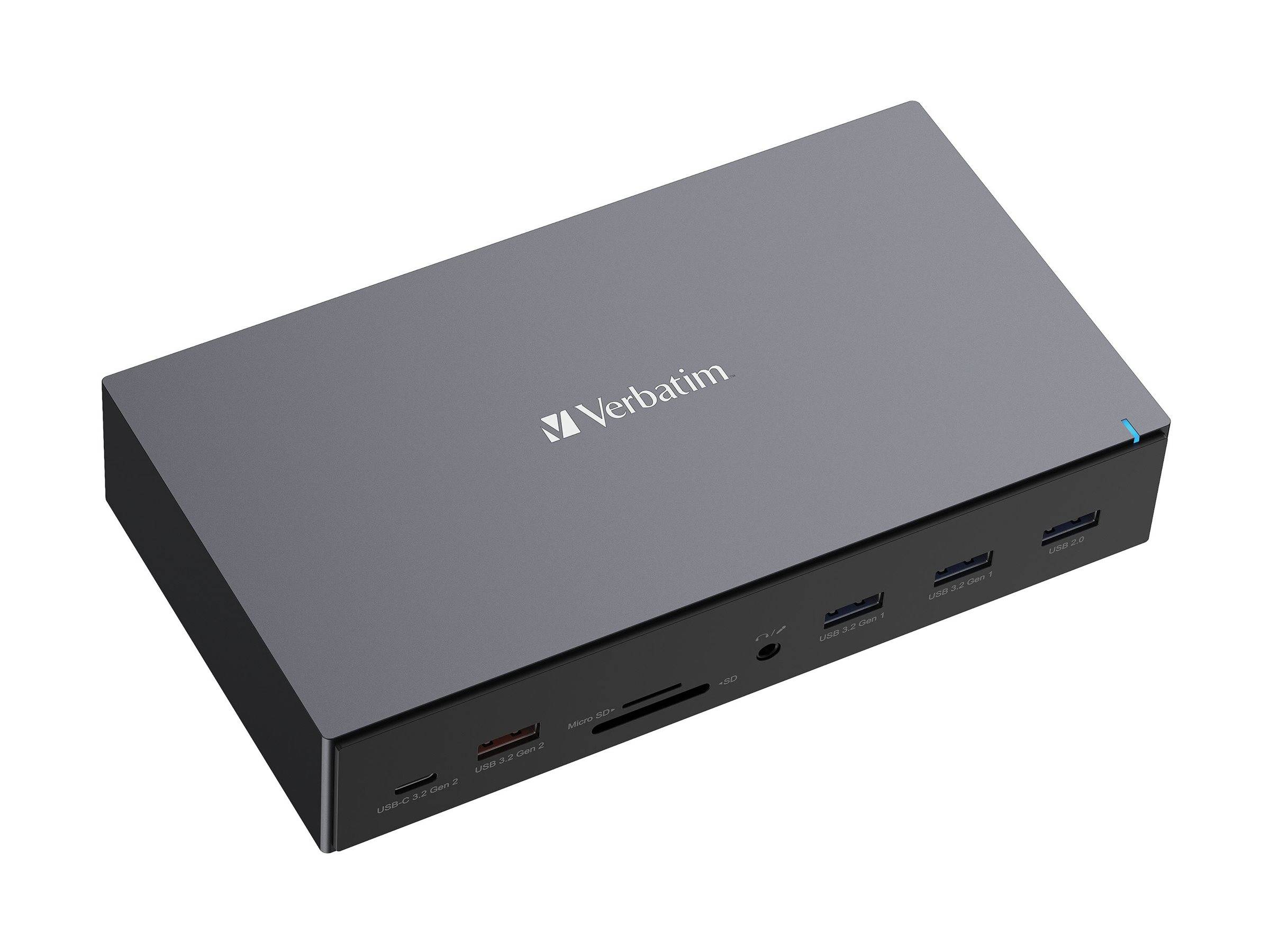 Verbatim Pro - Dockingstation - USB-C - 2 x DP, 3 x HDMI