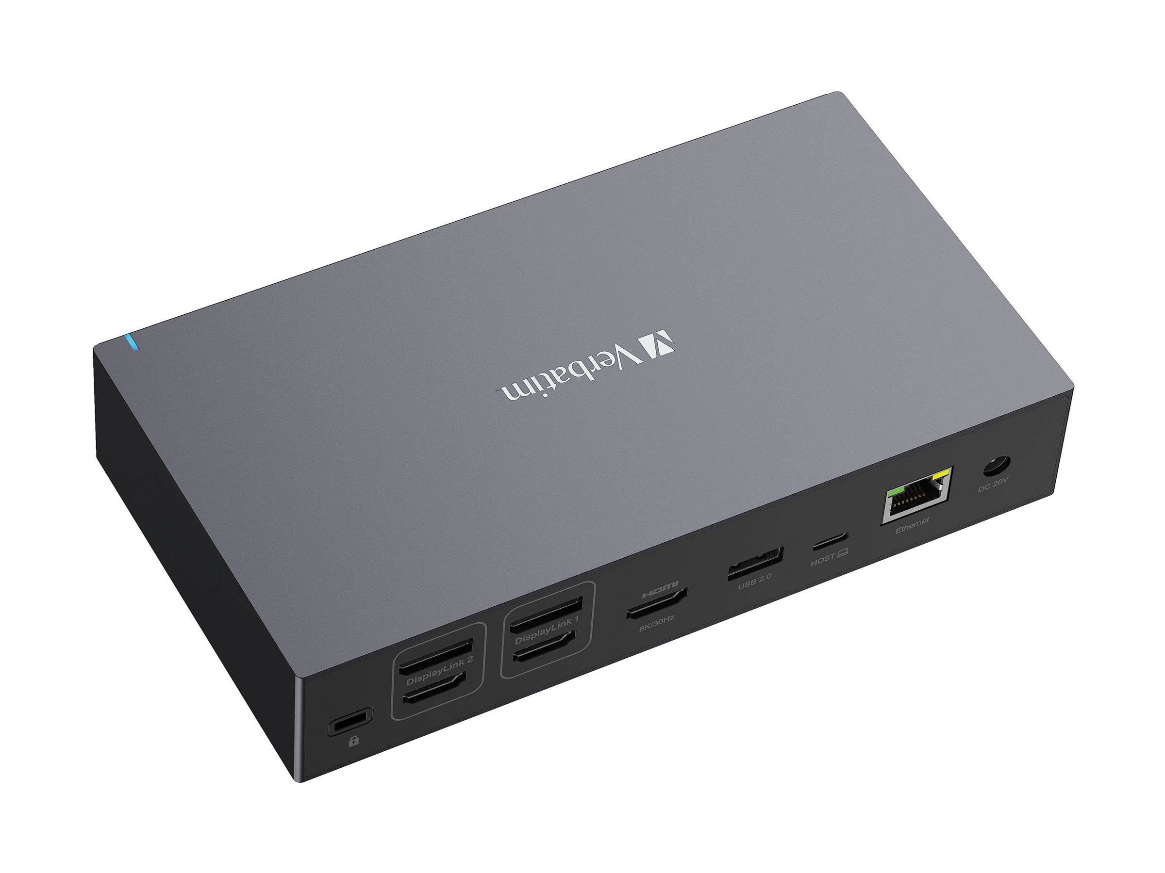 Verbatim Pro - Dockingstation - USB-C - 2 x DP, 3 x HDMI